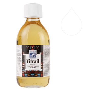 Lefranc Bourgeois Vitrail glas & porseleinverf 010 kleurloos (250 ml)