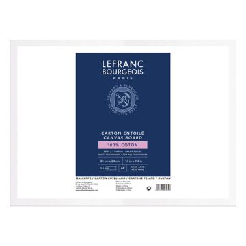 Lefranc Bourgeois Louvre canvas board 33 x 24 cm