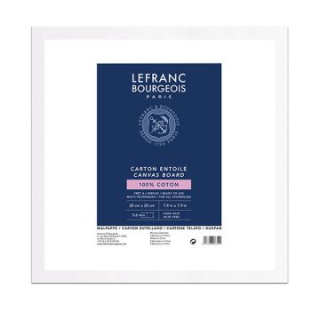 Lefranc Bourgeois Louvre canvas board 20 x 20 cm