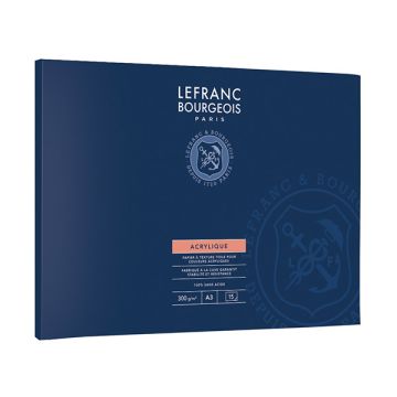 Lefranc Bourgeois acrylverfpapier A3 300 grams (15 vel)