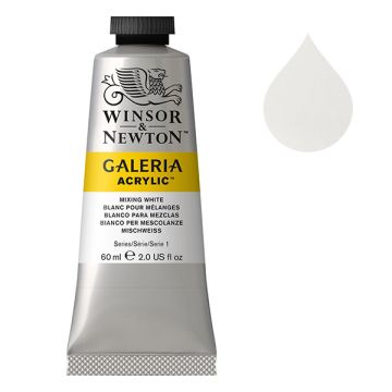 Winsor & Newton Galeria acrylverf 415 mixing white (60 ml)