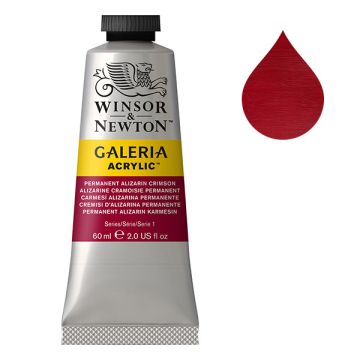 Winsor & Newton Galeria acrylverf 466 permanent alizarine crimson (60 ml)