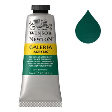 Winsor & Newton Galeria acrylverf 482 permanent green deep (60 ml)