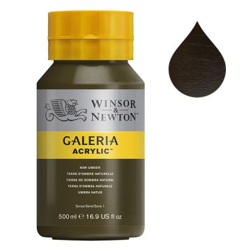 Winsor & Newton Galeria acrylverf 554 raw umber (500 ml)