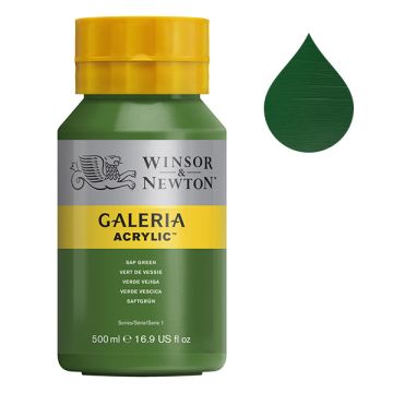 Winsor & Newton Galeria acrylverf 599 sap green (500 ml)