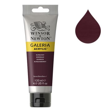 Winsor & Newton Galeria acrylverf 75 burgundy (120 ml)