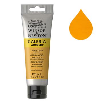 Winsor & Newton Galeria acrylverf 115 cadmium yellow deep hue (120 ml)