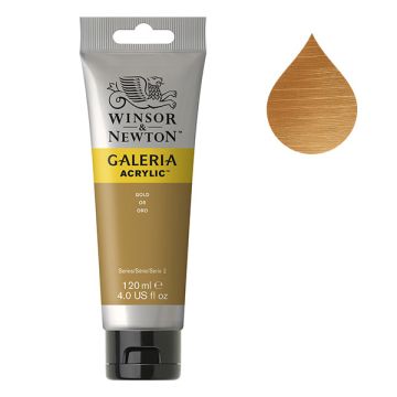 Winsor & Newton Galeria acrylverf 283 gold (120 ml)