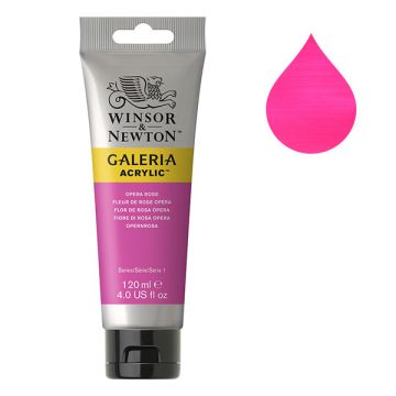 Winsor & Newton Galeria acrylverf 448 opera rose (120 ml)