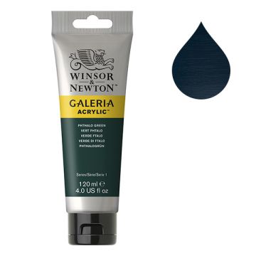 Winsor & Newton Galeria acrylverf 522 phthalo green (120 ml)