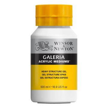 Winsor & Newton Galeria structuurgel zwart (500 ml)