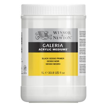 Winsor & Newton Galeria Gesso primer zwart (1 liter)