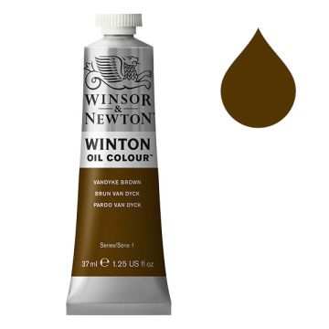 Winsor & Newton Winton olieverf 676 vandyke brown (37ml)