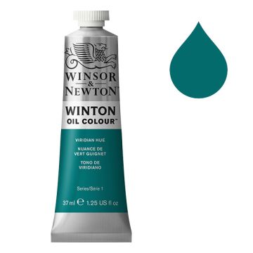 Winsor & Newton Winton olieverf 696 viridian hue phthalo (37ml)