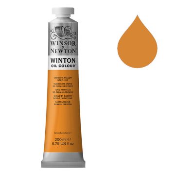 Winsor & Newton Winton olieverf 115 cadmium yellow deep hue (200ml)