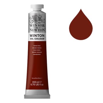 Winsor & Newton Winton olieverf 317 indian red (200ml)