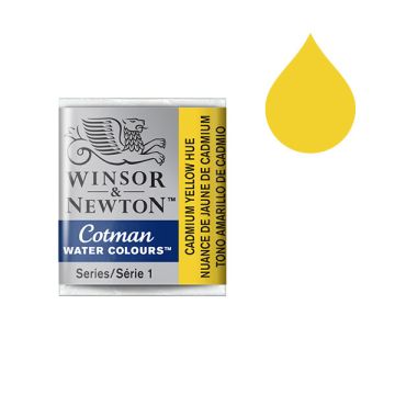 Winsor & Newton Cotman aquarelverf 109 cadmium yellow hue (halve nap)