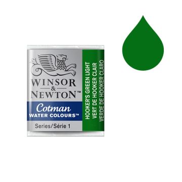 Winsor & Newton Cotman aquarelverf 314 hookers green light (halve nap)