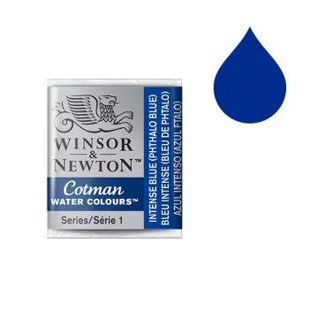 Winsor & Newton Cotman aquarelverf 327 intense blue (halve nap)