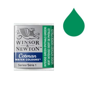 Winsor & Newton Cotman aquarelverf 329 intense green (halve nap)