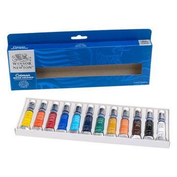 Winsor & Newton Cotman aquarelverf tubes 8 ml (12 stuks)