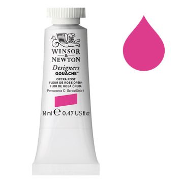 Winsor & Newton Designers gouache 448 opera rose (14 ml)