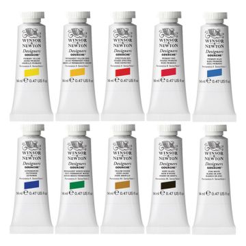 Winsor & Newton Designers Gouache tubes 14 ml (10 stuks)