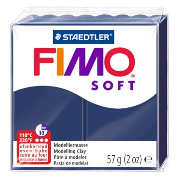 Fimo klei soft 57g windsorblauw | 35