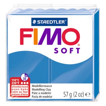 Fimo klei soft 57g pacificblauw | 37