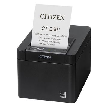 Citizen CT-E301 bonprinter zwart met ethernet