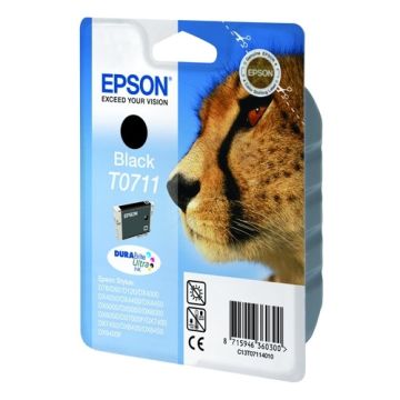 Epson T0711 inktcartridge zwart (origineel)