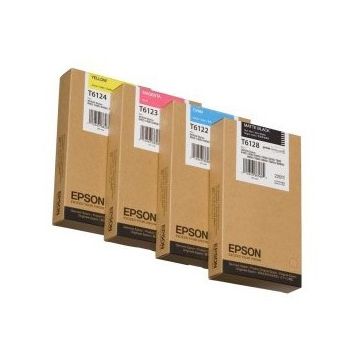 Epson T6128 inktcartridge mat zwart hoge capaciteit (origineel)