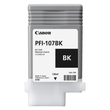 Canon PFI-107BK inktcartridge zwart (origineel)