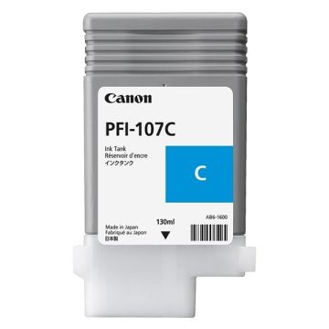 Canon PFI-107C inktcartridge cyaan (origineel)