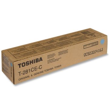 Toshiba T-281C-EC toner cyaan (origineel)