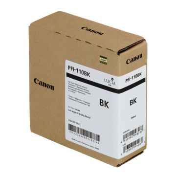 Canon PFI-110BK inktcartridge zwart (origineel)