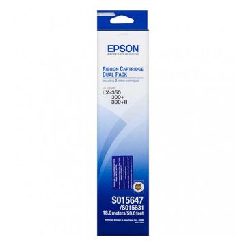 Epson S015647 inktlint zwart 2 stuks (origineel)