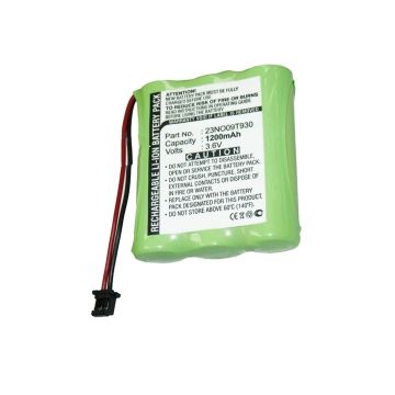 AEG 124402 / 23NO09T930 accu (1200 mAh, 123accu huismerk)