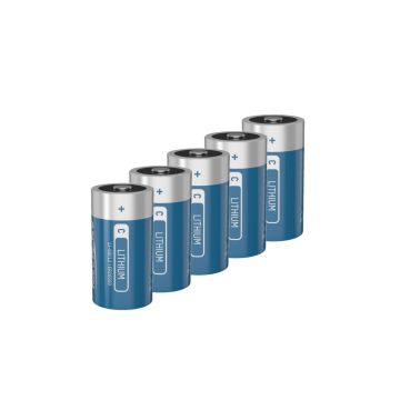 Aanbieding: 5 x Ansmann ER26500 / C batterij (3.6V, 8500 mAh, Li-SOCl2)