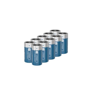 Aanbieding: 10 x Ansmann ER26500 / C batterij (3.6V, 8500 mAh, Li-SOCl2)