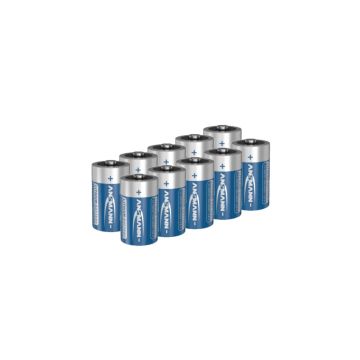 Aanbieding: 10 x Ansmann ER14250 / 1/2 AA batterij (3.6V, 1200 mAh, Li-SOCl2)