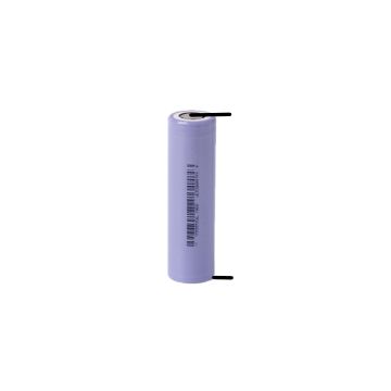 BAK 18650 batterij met soldeerlippen (3.6 V, 3350 MAh, 10A)