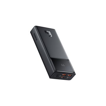 Baseus Star-Lord Fast Charging Powerbank zwart (65W, 20000 mAh)