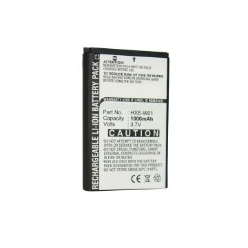 B&B HX-N3650A / BA-01 / HXE-W01 accu (1000 mAh, 123accu huismerk)