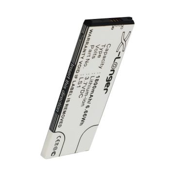 Blackberry ACC-51546-201 / LS1 / BAT-47277-003 accu (1800 mAh, 123accu huismerk)