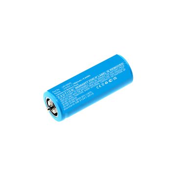 Braun 81 / 67030925 / UR18500Y / 81377206 accu (3.6 V, 1900 mAh, Li-ion, 123accu huismerk)