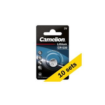 Camelion CR1220 / DL1220 / 1220 Lithium knoopcel batterij 10 stuks