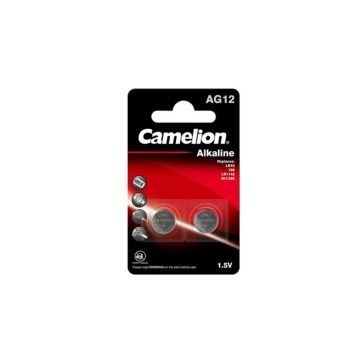 Camelion LR43 / V12GA / 186 Alkaline knoopcel batterij 2 stuks