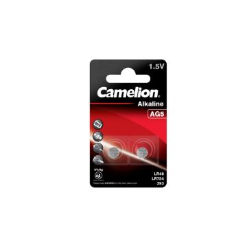 Camelion LR48 / 193 / AG5 Alkaline knoopcel batterij 2 stuks