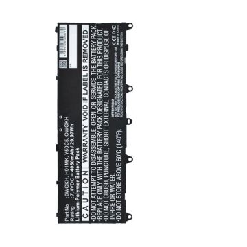 Dell 0WGKH / H91MK / Y50C5 accu (7.4 V, 30 Wh, 4050 mAh, 123accu huismerk)